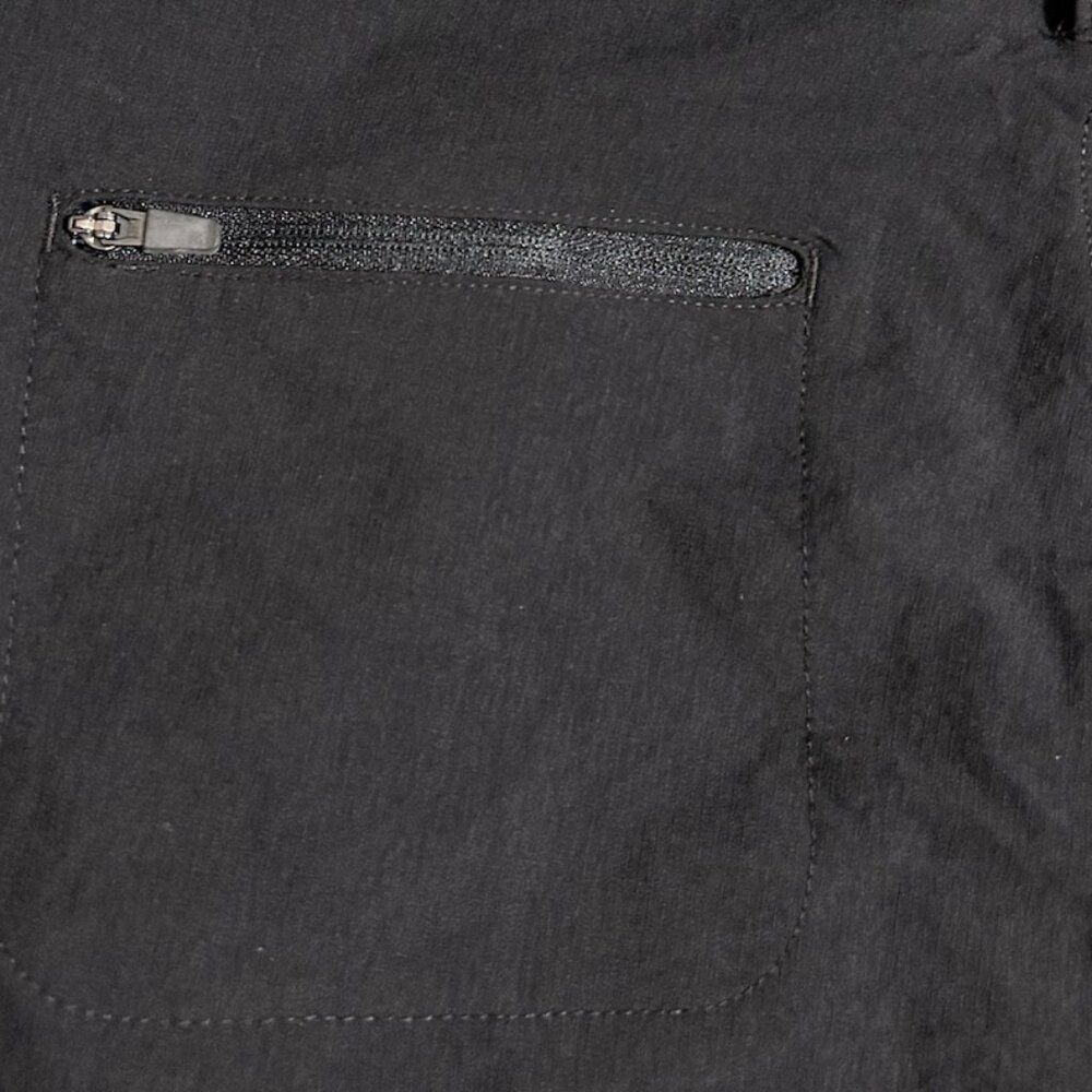 NWT Eddie Bauer Black Sky Ruched Hem Capris Women's Size M - Picture 8 of 11